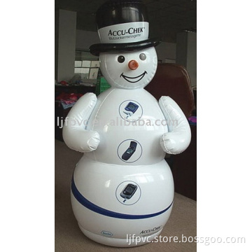 Inflatable snowman